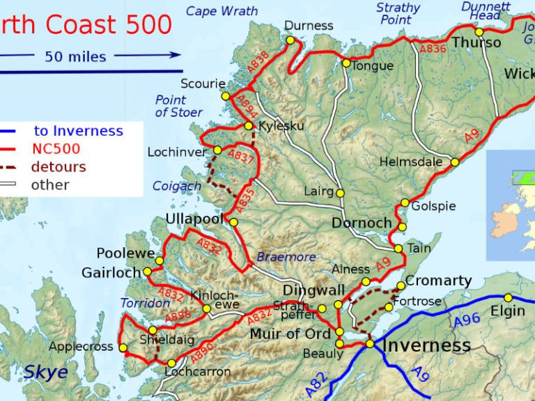 North Coast 500 NC500 south lakes motorhome hire cumbria lake district